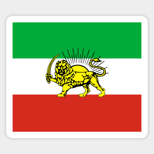 Iran Flag of the Freedom Resistance Sticker